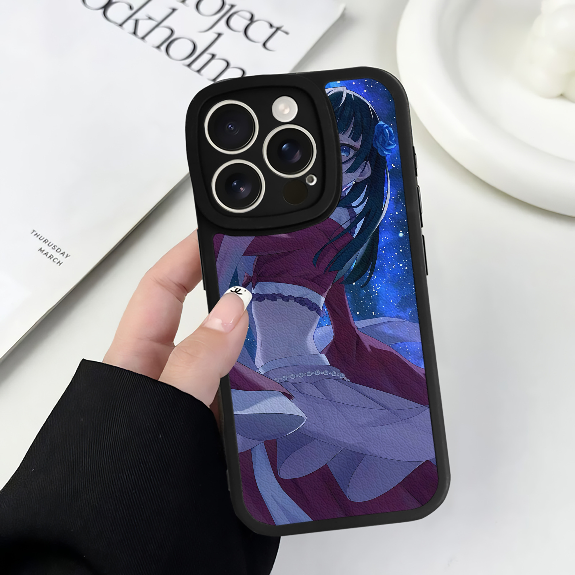 薬屋のひとりごと The Apothecary Diaries 【iPhone 16シリーズ対応】シリコンスマホケース（レザー調） 材質：シリコン